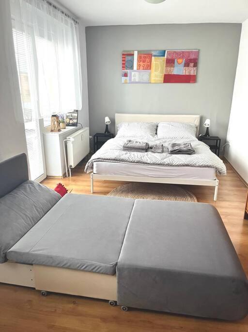Ferienwohnung Charming Studio In The Old Town Pressburg Exterior foto